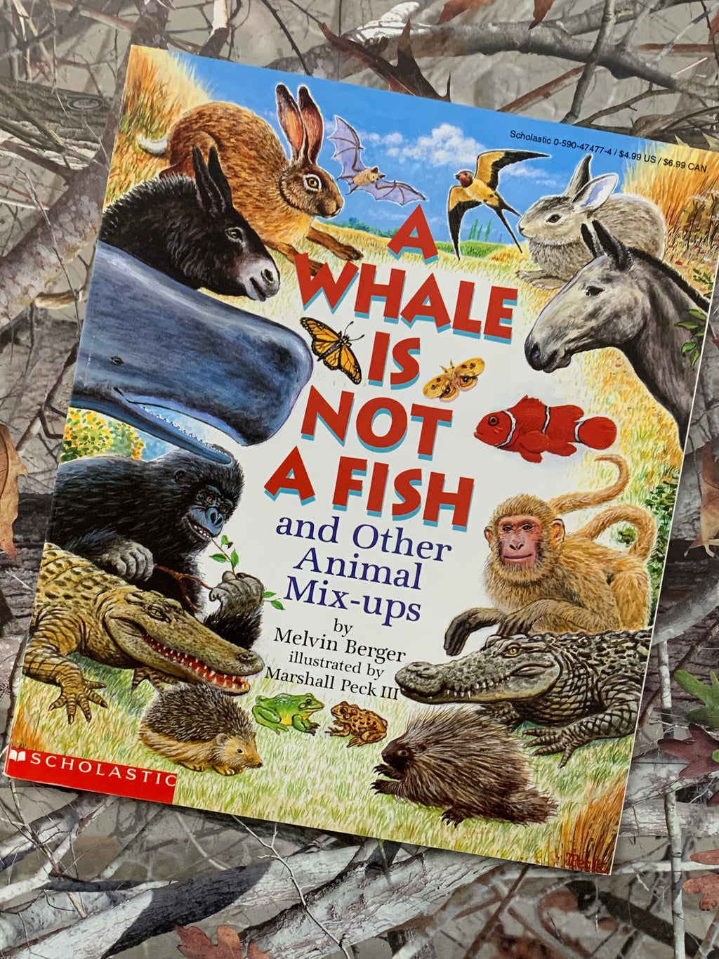 A Whale is Not a Fish: and Other Animal Mix-ups- By Melvin Berger