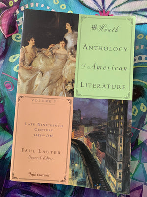 The Health Anthology of American Literature: Volume I Late Nineteenth Century 1965-1910- By Paul Lauter
